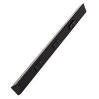 Task Lighting 30" 20 amp 120 volt Black 2 Single Pole Switch/Receptacle Combination Power Strip